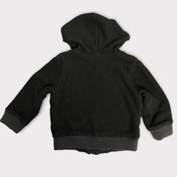 old NAVY | Black Baby Sweater With Hood - Picture 2 of 4